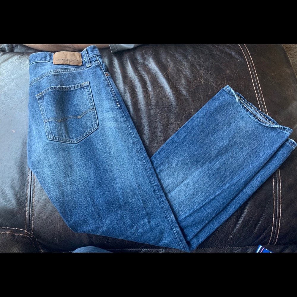 American Eagle jeans, classic boot.